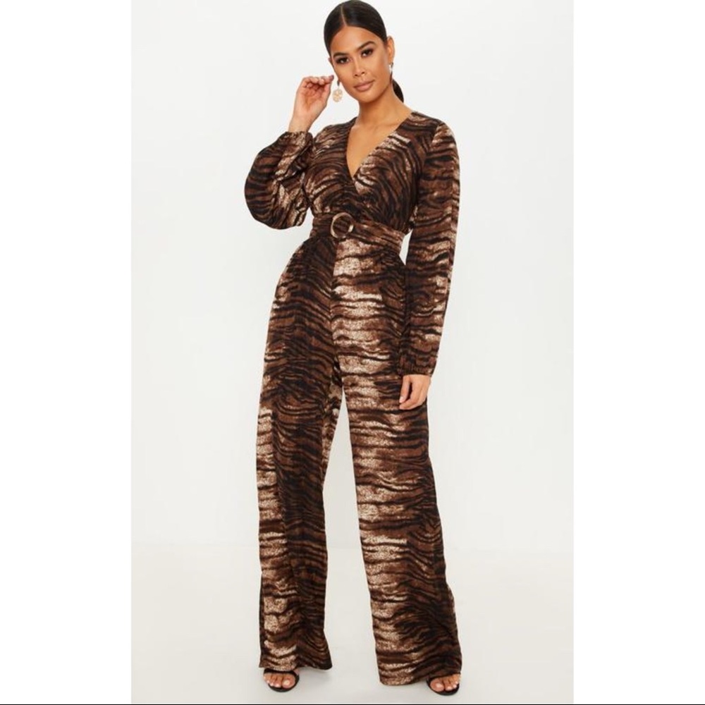 Pretty little thing buckle jumpsuit